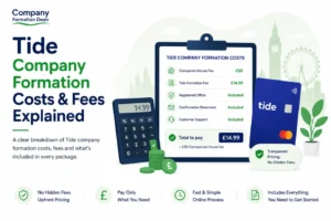tide company formation fees