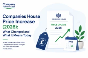 companies house price increase